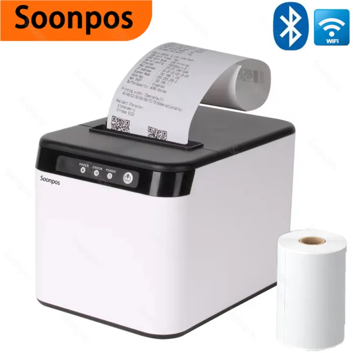 Commercial Wallpaper Printing - Soonpos 80mm 열전사 POS 영수증 프린터,